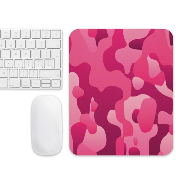 Barbie Camouflage Mouse pad (Customizable)